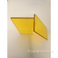 Filtres optiques en verre jaune JB510